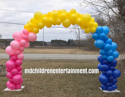 Organic balloon arch decoration delivery for Tweed, Belleville & surrounding areas!